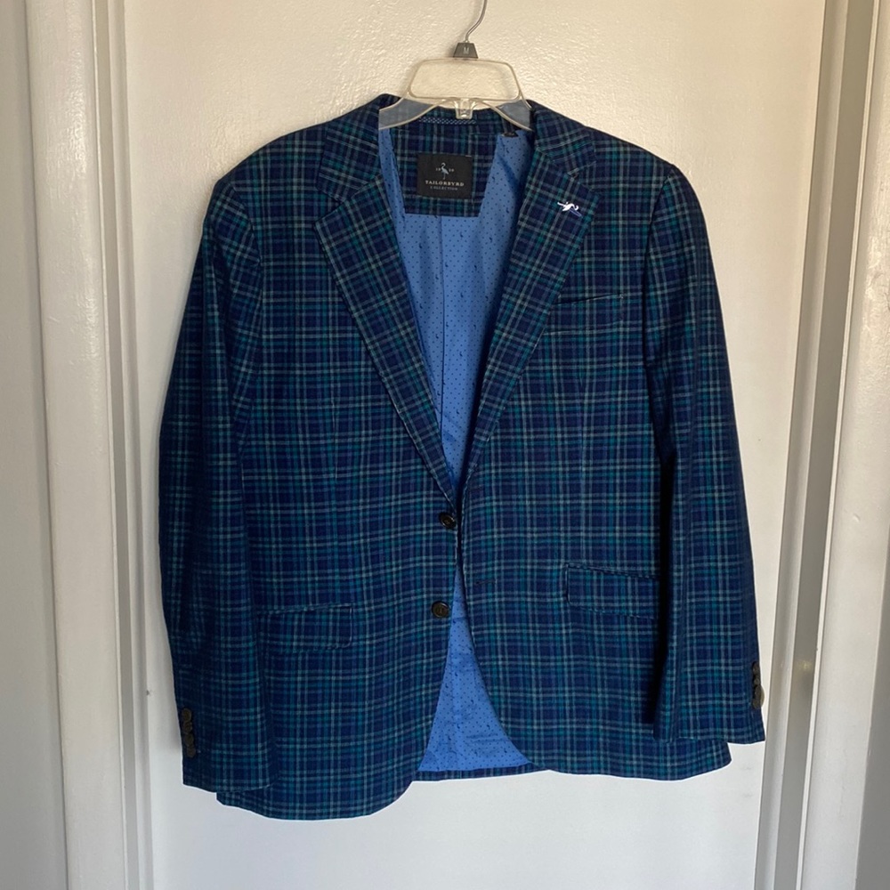 Tailorbyrd Collection Plaid Sports Jacket
